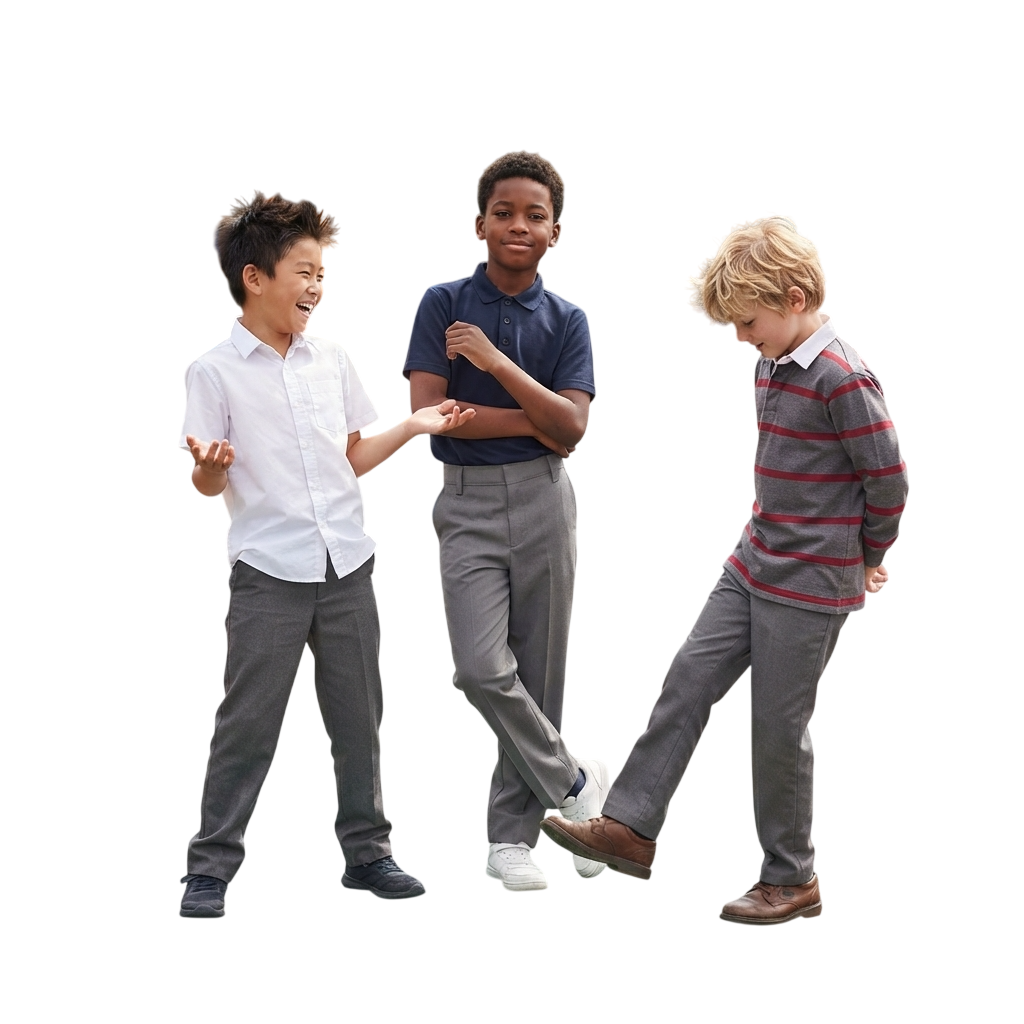 LUXE DIVA Fit School Trouser