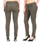 LUXE DIVA Ladies Women & Girls Stretch Denim Look Skinny Jeggings Leggings with Zip and Pockets UK Size 10-22