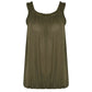 LUXE DIVA Women’s Swing Hem Sleeveless Tank Top