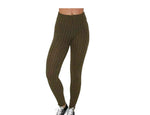 Load image into Gallery viewer, LUXE DIVA Ladies Chunky Cable Knitted Full Length Thick Leggings Women&#39;s Stretchy Pants Ladies Plain Warm Thick Chunky Cable Ladies Ribbed Knitted Leggings
