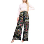 Load image into Gallery viewer, Printed Elasticated Full Length Casual Summer Pant Palazzo Trouser Ladies Women
