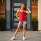 Kids Girls Plain Cotton Camisole Tank Top Stretchy Racerback Spaghetti Strap Dance Vest for Children Summer Outfit Age 5 - 13 Years - LUXE DIVAKids Girls Plain Cotton Camisole Tank Top Stretchy Racerback Spaghetti Strap Dance Vest for Children Summer Outfit Age 5 - 13 YearsLUXE DIVALUXE DIVAFitCamiVestRed5-6Kids Girls Plain Cotton Camisole Tank Top Stretchy Racerback Spaghetti Strap Dance Vest for Children Summer Outfit Age 5 - 13 Years5 - 6 YearsRed