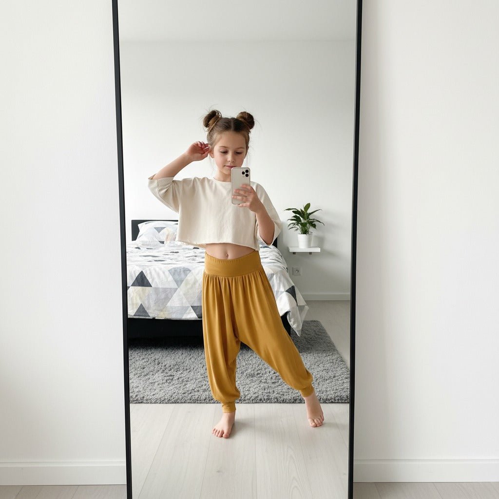 Kids Harem Loose Casual Baggy Sports - LUXE DIVAKids Harem Loose Casual Baggy SportsLUXE DIVALUXE DIVAHaremTrouserMustard5-6Kids Harem Loose Casual Baggy Sports5 - 6 Yearsmustard