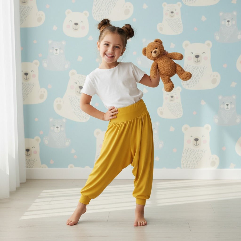 Kids Harem Loose Casual Baggy Sports - LUXE DIVAKids Harem Loose Casual Baggy SportsLUXE DIVALUXE DIVAHaremTrouserYellow5-6Kids Harem Loose Casual Baggy Sports5 - 6 YearsYellow