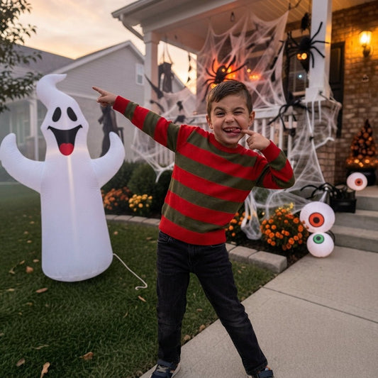 Kids Unisex Freddy Halloween Costume Jumper Red Green Striped Knitted Sweater - LUXE DIVAKids Unisex Freddy Halloween Costume Jumper Red Green Striped Knitted SweaterLUXE DIVALUXE DIVARedGrenJump5-6Kids Unisex Freddy Halloween Costume Jumper Red Green Striped Knitted Sweater5-6 yearsRed & Green Jumper - KIds