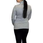 Load image into Gallery viewer, Ladies Polo Roll Neck Long Sleeve Turtle Neck Plain Jumpers
