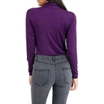 Load image into Gallery viewer, Ladies Polo Roll Neck Long Sleeve Turtle Neck Plain Jumpers
