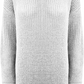 LUXE DIVA LADIES LONG KNITTED TUNIC JUMPER DRESS FISHERKNIT BAGGY LOOSE OVERSIZE FIT