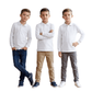 LUXE DIVA Boys Polo Shirts - LUXE DIVALUXE DIVA Boys Polo ShirtsLUXE DIVALUXE DIVApx3GirlLSPoloShirtwhite3-4LUXE DIVA Boys Polo Shirts3-4 yearspack of 3 white
