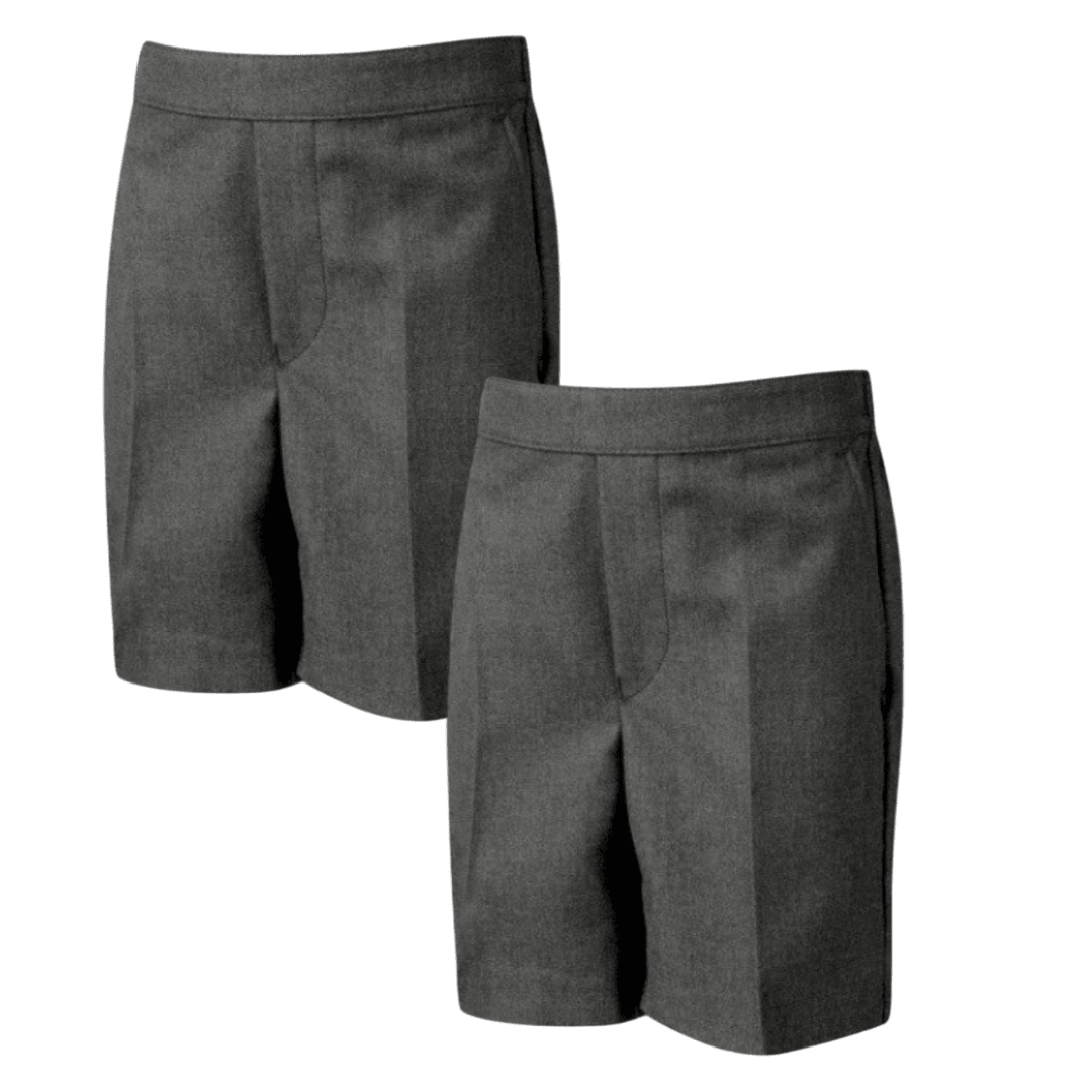 LUXE DIVA Boys School Shorts – - LUXE DIVALUXE DIVA Boys School Shorts –School shortLUXE DIVALUXE DIVASchoolShortgrey2-3Px2LUXE DIVA Boys School Shorts –2 - 3 YearsPack of 2 Grey