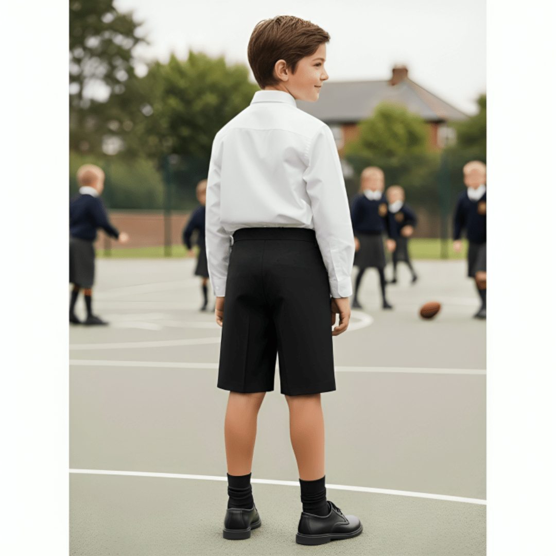 LUXE DIVA Boys School Shorts – - LUXE DIVALUXE DIVA Boys School Shorts –School shortLUXE DIVALUXE DIVASchoolShortBlk2-3LUXE DIVA Boys School Shorts –2 - 3 YearsBlack