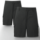 LUXE DIVA Boys School Uniform Cargo Shorts, Teflon - Coated Plain Elasticated Waist Boys Shorts with Zip and Clip Fastening, Black & Grey Uniform Summer Short Pants, Ages 3 - 13 Years - LUXE DIVALUXE DIVA Boys School Uniform Cargo Shorts, Teflon - Coated Plain Elasticated Waist Boys Shorts with Zip and Clip Fastening, Black & Grey Uniform Summer Short Pants, Ages 3 - 13 YearsCargo ShortLUXE DIVALUXE DIVABoysCargoShortBlk3-4LUXE DIVA Boys School Uniform Cargo Shorts, Teflon - Coated Plain Elastic