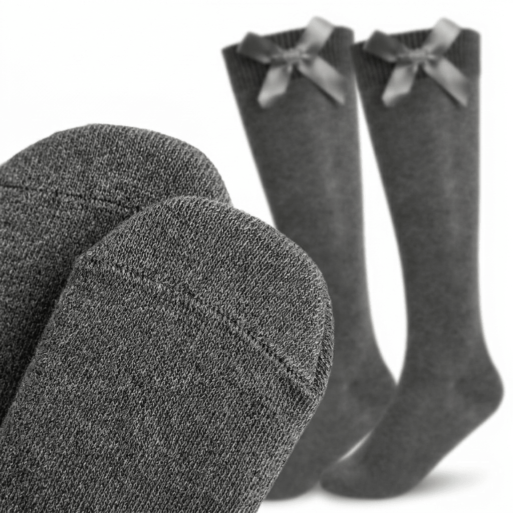 LUXE DIVA Cotton Rich Girls Knee High School Bow Socks Pack 3 6 12 - LUXE DIVALUXE DIVA Cotton Rich Girls Knee High School Bow Socks Pack 3 6 12Knee SocksLUXE DIVALUXE DIVAP12KneHiBowSockWhite2-3LUXE DIVA Cotton Rich Girls Knee High School Bow Socks Pack 3 6 122-3White Pack OF 12