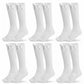 LUXE DIVA Cotton Rich Girls Knee High School Bow Socks Pack 3 6 12 - LUXE DIVALUXE DIVA Cotton Rich Girls Knee High School Bow Socks Pack 3 6 12Knee SocksLUXE DIVALUXE DIVAP6KneHiBowSockWhite2-3LUXE DIVA Cotton Rich Girls Knee High School Bow Socks Pack 3 6 122-3White Pack OF 6