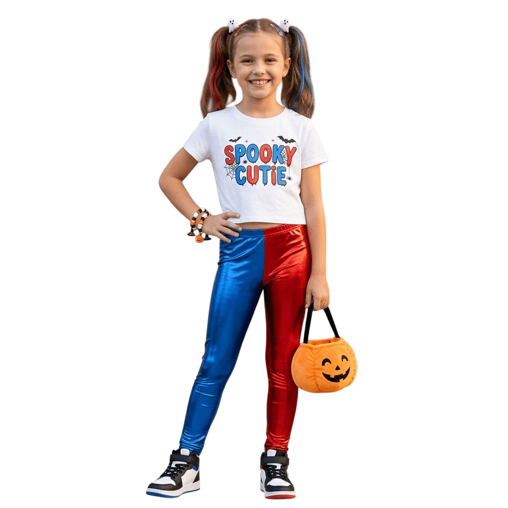 LUXE DIVA Crop top,Hotpant,Legging & Vest Crop Top and Hot Pants Set - LUXE DIVALUXE DIVA Crop top,Hotpant,Legging & Vest Crop Top and Hot Pants SetMetallic setLUXE DIVALUXE DIVALUXE DIVA Crop top,Hotpant,Legging & Vest Crop Top and Hot Pants Set3-4 yearsVest & Legging