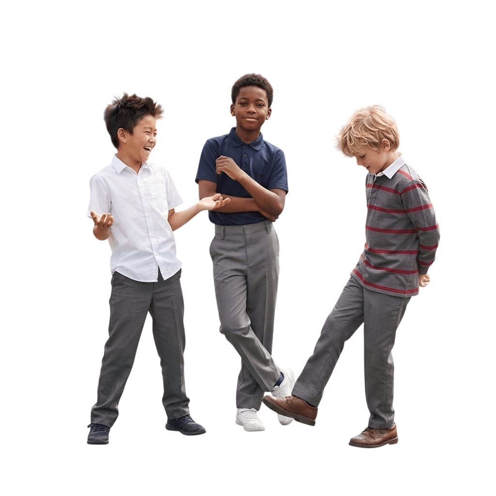 LUXE DIVA Fit School Trouser - LUXE DIVALUXE DIVA Fit School TrouserLUXE DIVALUXE DIVAPx3BoysTrouGrey3-4LUXE DIVA Fit School Trouser3-4 YEARSPACK OF 3 GREY