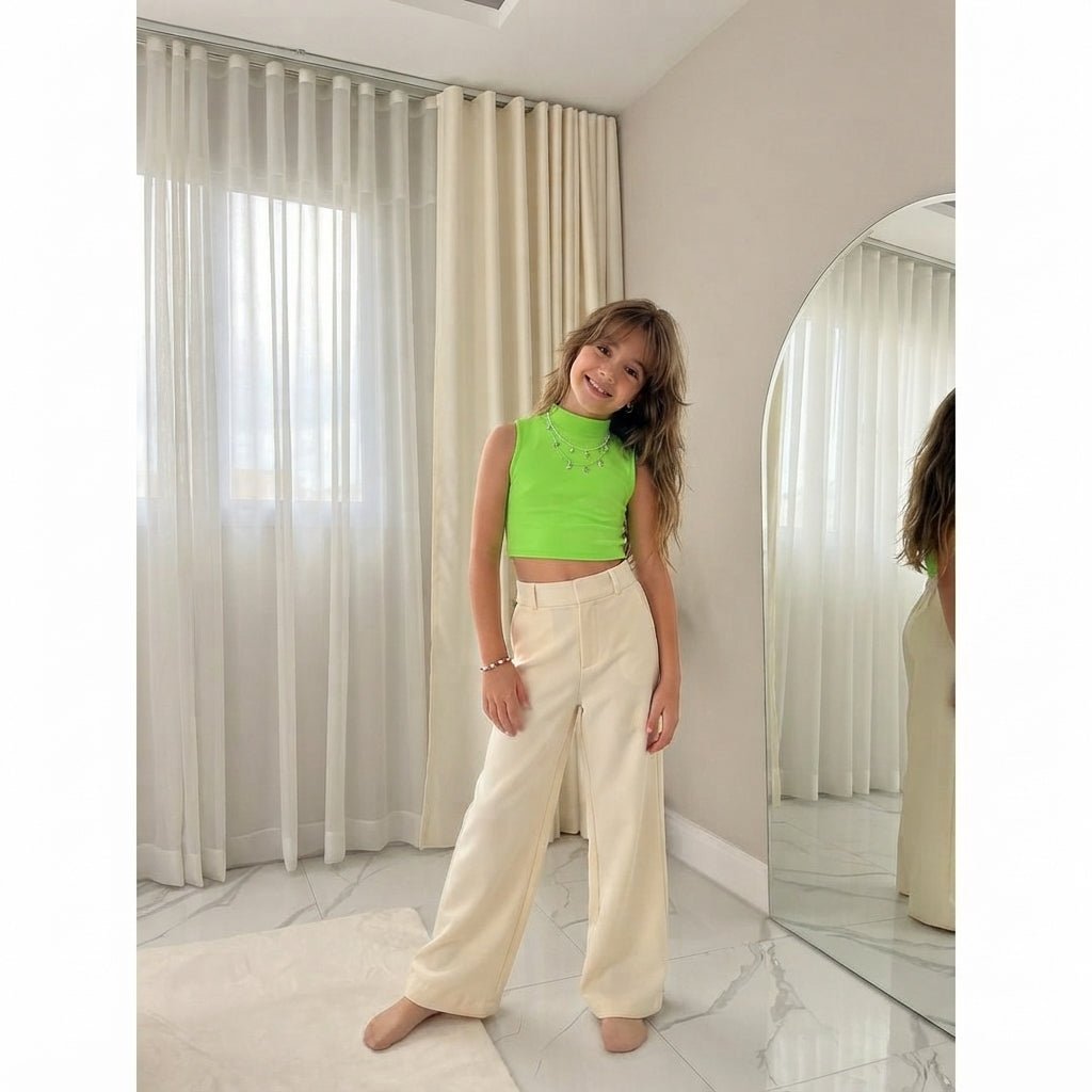 LUXE DIVA Girls Gymnastics Crop Tops - LUXE DIVALUXE DIVA Girls Gymnastics Crop TopsGymnastics Crop TopsLUXE DIVALUXE DIVASLPNCropTopNGreen5-6LUXE DIVA Girls Gymnastics Crop Tops5-6 YearsNeon Green