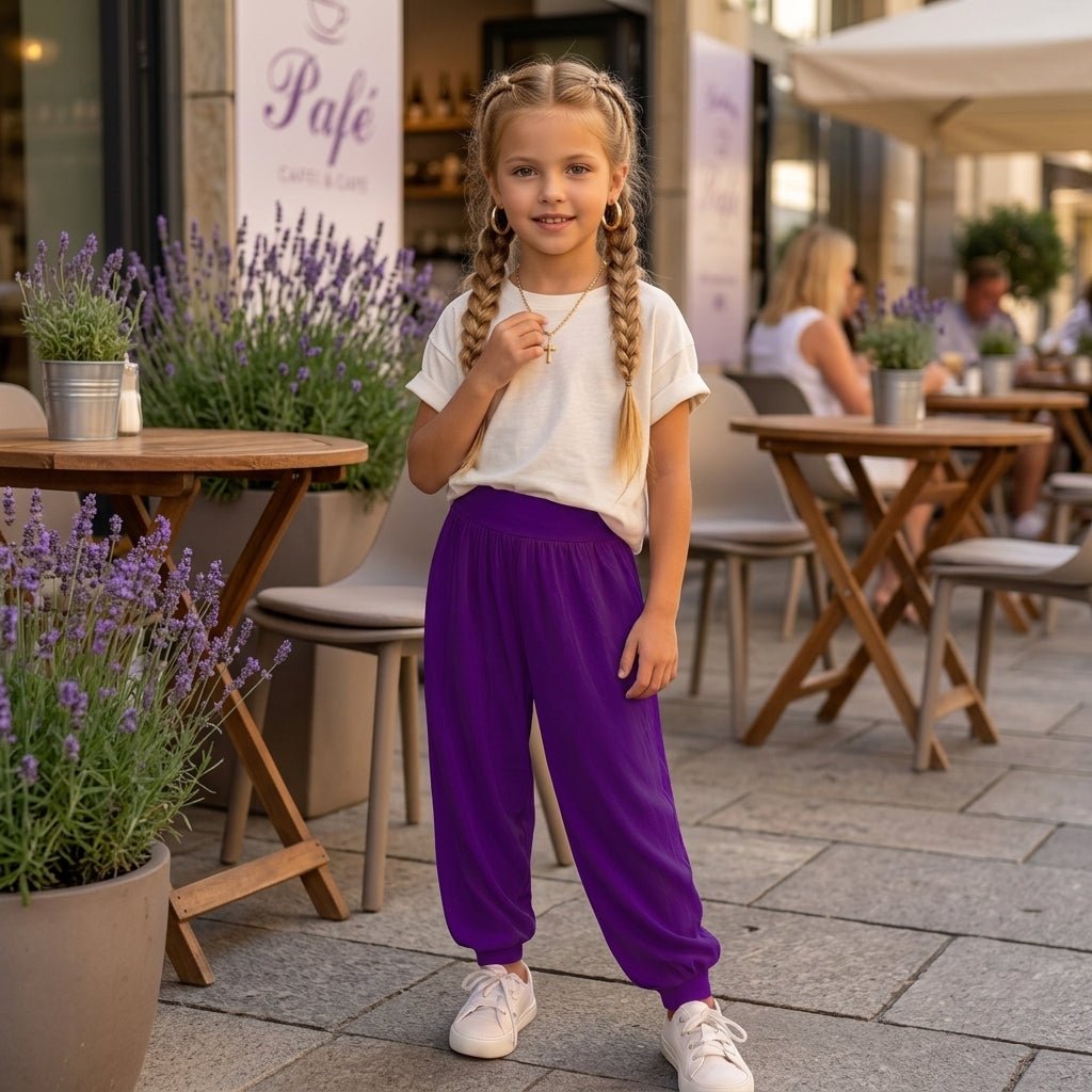 LUXE DIVA Girls Kid Alibaba Harem Baggy Leggings - LUXE DIVALUXE DIVA Girls Kid Alibaba Harem Baggy LeggingsLUXE DIVA Girls Kid Alibaba Harem Baggy LeggingsLUXE DIVALUXE DIVAAlibabaTrouPurple7-8LUXE DIVA Girls Kid Alibaba Harem Baggy Leggings7-8 YearsPurple