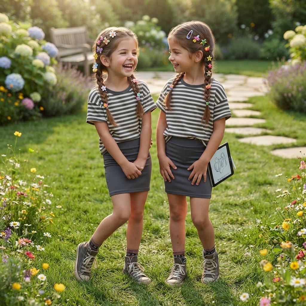 LUXE DIVA Girls Mini Skirt - LUXE DIVALUXE DIVA Girls Mini SkirtGirls Mini SkirtLUXE DIVALUXE DIVAPx2BendMiniSkirtChar5-6LUXE DIVA Girls Mini Skirt5-6 YearsPACK OF 2 CHARCOAL