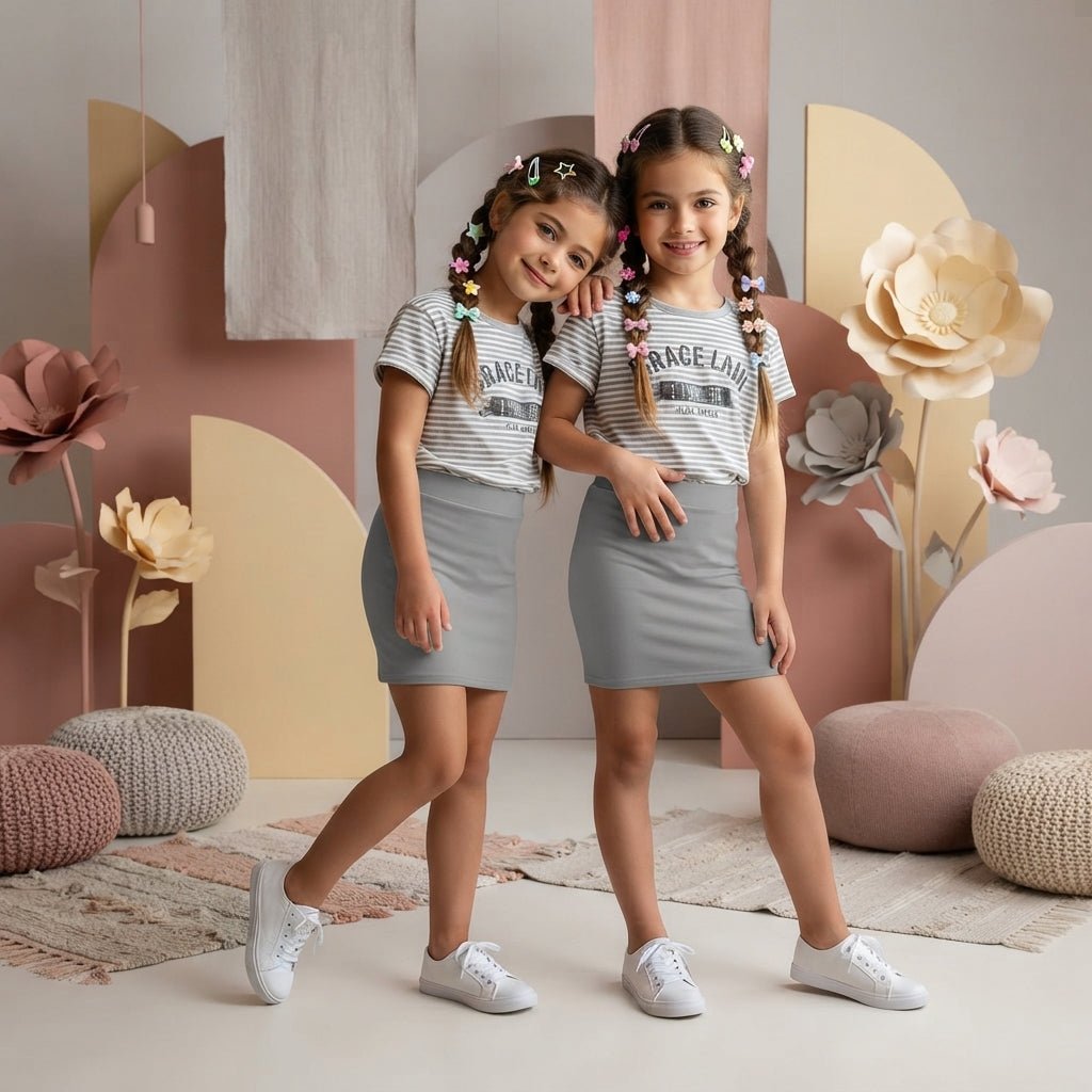LUXE DIVA Girls Mini Skirt - LUXE DIVALUXE DIVA Girls Mini SkirtGirls Mini SkirtLUXE DIVALUXE DIVAPx2BendMiniSkirtMocha5-6LUXE DIVA Girls Mini Skirt5-6 YearsPACK OF 2 MOCHA