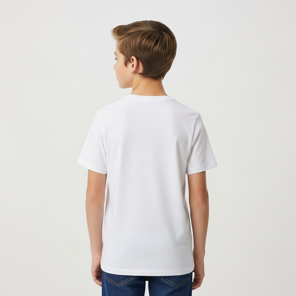 LUXE DIVA Kids Short Sleeve School - LUXE DIVALUXE DIVA Kids Short Sleeve SchoolSchool crew Neck T shirtLUXE DIVALUXE DIVASSRNTshrtWhite3-4LUXE DIVA Kids Short Sleeve School3 - 4 yearspack of 2 white