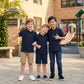 luxe diva kids Summer Short Sleeve School T-Shirts - LUXE DIVAluxe diva kids Summer Short Sleeve School T-ShirtsLUXE DIVALUXE DIVAPx3PoloTshirtNavy3-4luxe diva kids Summer Short Sleeve School T-Shirts3-4 YearsPack of 3 Navy