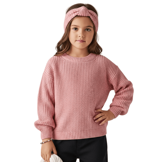 LUXE DIVA Kids Unisex Chunky Fisherman Knit Jumper – Girls Boys Long Sleeve Warm Winter Pullover Sweater – Soft Thick Cable Knit Knitwear - LUXE DIVALUXE DIVA Kids Unisex Chunky Fisherman Knit Jumper – Girls Boys Long Sleeve Warm Winter Pullover Sweater – Soft Thick Cable Knit KnitwearSweaterLUXE DIVALUXE DIVALSFishNetJumpBPink7-8LUXE DIVA Kids Unisex Chunky Fisherman Knit Jumper – Girls Boys Long Sleeve Warm Winter Pullover Sweater – Soft Thick Cable Knit Knitwear7 - 8 YearsBaby Pink
