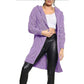 LUXE DIVA LADIES CABLE ALL - OVER HOODED ITALIAN KNITTED OPEN FRONT STYLE CARDIGAN - LUXE DIVALUXE DIVA LADIES CABLE ALL - OVER HOODED ITALIAN KNITTED OPEN FRONT STYLE CARDIGANOversize CoatLUXE DIVALUXE DIVALSHodKnitLongCardiLilac8-14LUXE DIVA LADIES CABLE ALL - OVER HOODED ITALIAN KNITTED OPEN FRONT STYLE CARDIGANOne Size 8 - 14Lilac