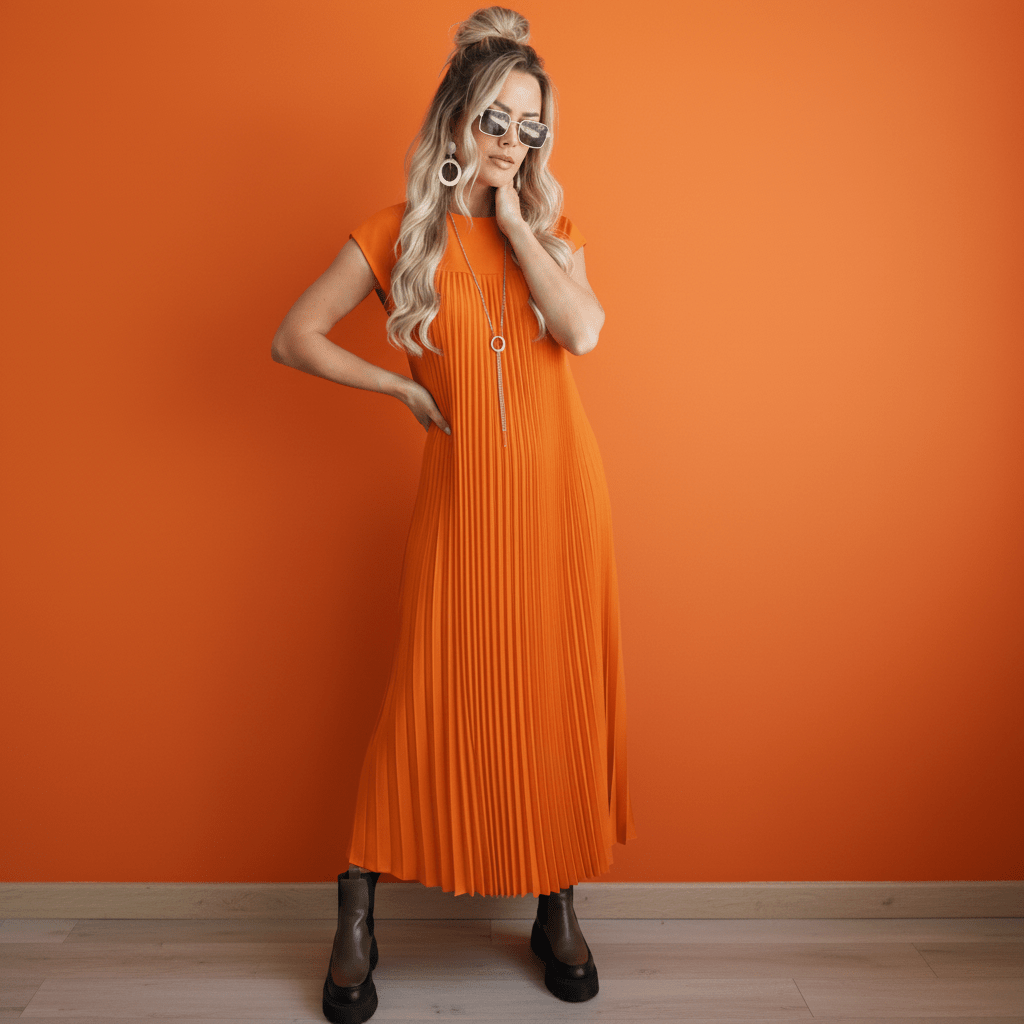 LUXE DIVA Ladies Summer Beach Pocket - LUXE DIVALUXE DIVA Ladies Summer Beach PocketBeach MaxiLUXE DIVALUXE DIVACapSlvPletedMaxiOrange1SLUXE DIVA Ladies Summer Beach PocketOne Size Fits (8-22)Orange