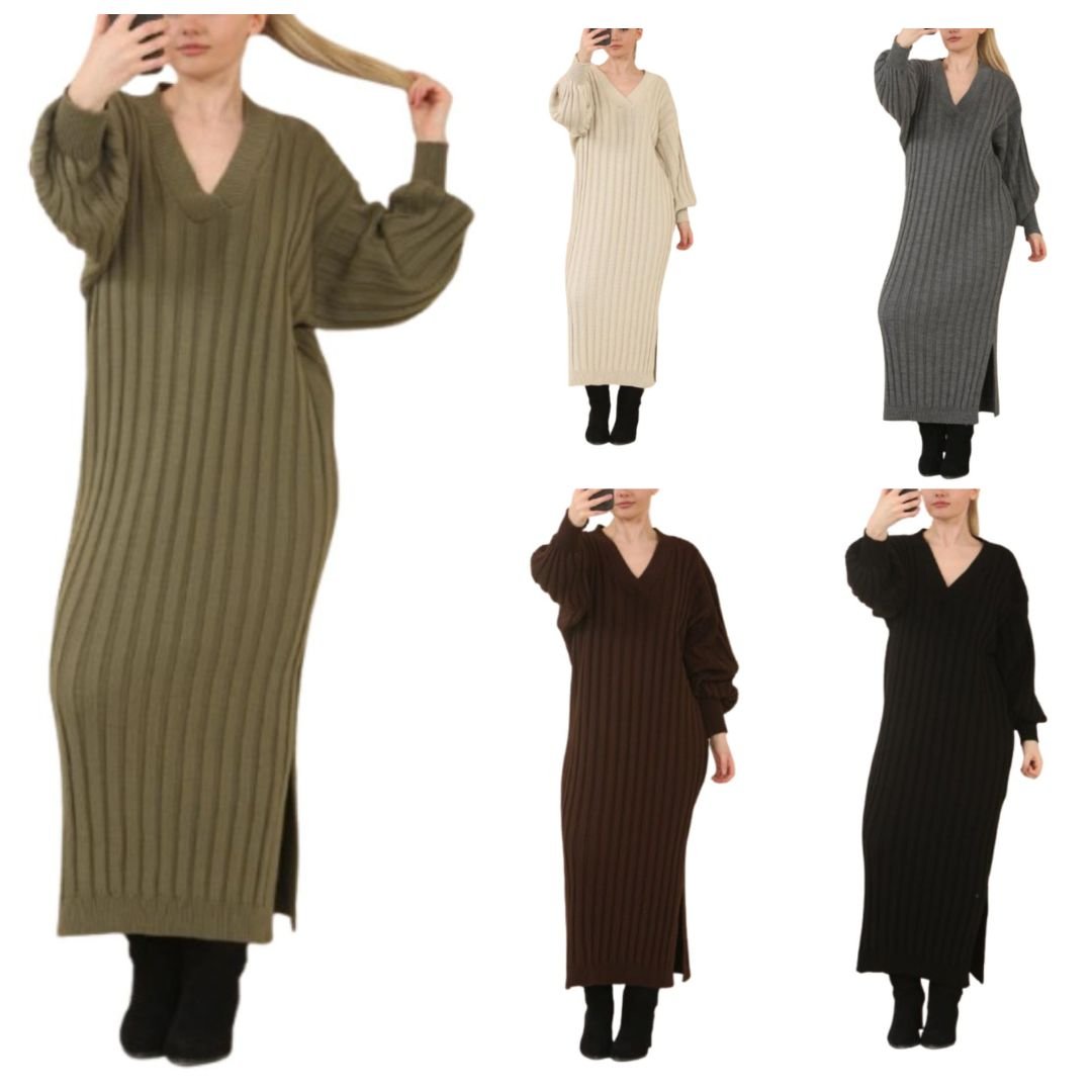 LUXE DIVA LADIES V Neck HIGH FUNNEL NECK LONG MAXI LENGTH KNITTED DRESS NOW IN STOCK - LUXE DIVALUXE DIVA LADIES V Neck HIGH FUNNEL NECK LONG MAXI LENGTH KNITTED DRESS NOW IN STOCKMaxi DressLUXE DIVALUXE DIVALSVNKnitMaxiDresBlk8-14LUXE DIVA LADIES V Neck HIGH FUNNEL NECK LONG MAXI LENGTH KNITTED DRESS NOW IN STOCKOne Size 8 - 14Black