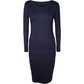 LUXE DIVA Ladies Womens Long Sleeve Stretch Jersey Bodycon Printed MIDI Dress Plus Size - LUXE DIVALUXE DIVA Ladies Womens Long Sleeve Stretch Jersey Bodycon Printed MIDI Dress Plus SizeBodyconLUXE DIVALUXE DIVALSRNMidiDresNavySMLUXE DIVA Ladies Womens Long Sleeve Stretch Jersey Bodycon Printed MIDI Dress Plus SizeSMNavy