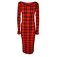 LUXE DIVA Ladies Womens Long Sleeve Stretch Jersey Bodycon Printed MIDI Dress Plus Size - LUXE DIVALUXE DIVA Ladies Womens Long Sleeve Stretch Jersey Bodycon Printed MIDI Dress Plus SizeBodyconLUXE DIVALUXE DIVALSRNMidiDresRedSMLUXE DIVA Ladies Womens Long Sleeve Stretch Jersey Bodycon Printed MIDI Dress Plus SizeSMRed