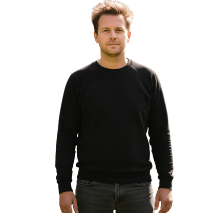 LUXE DIVA Men's Long Sleeve Crew - LUXE DIVALUXE DIVA Men's Long Sleeve CrewSweatshirtLUXE DIVALUXE DIVAMenLSRNSwtShrtBlkSLUXE DIVA Men's Long Sleeve CrewSmallBlack