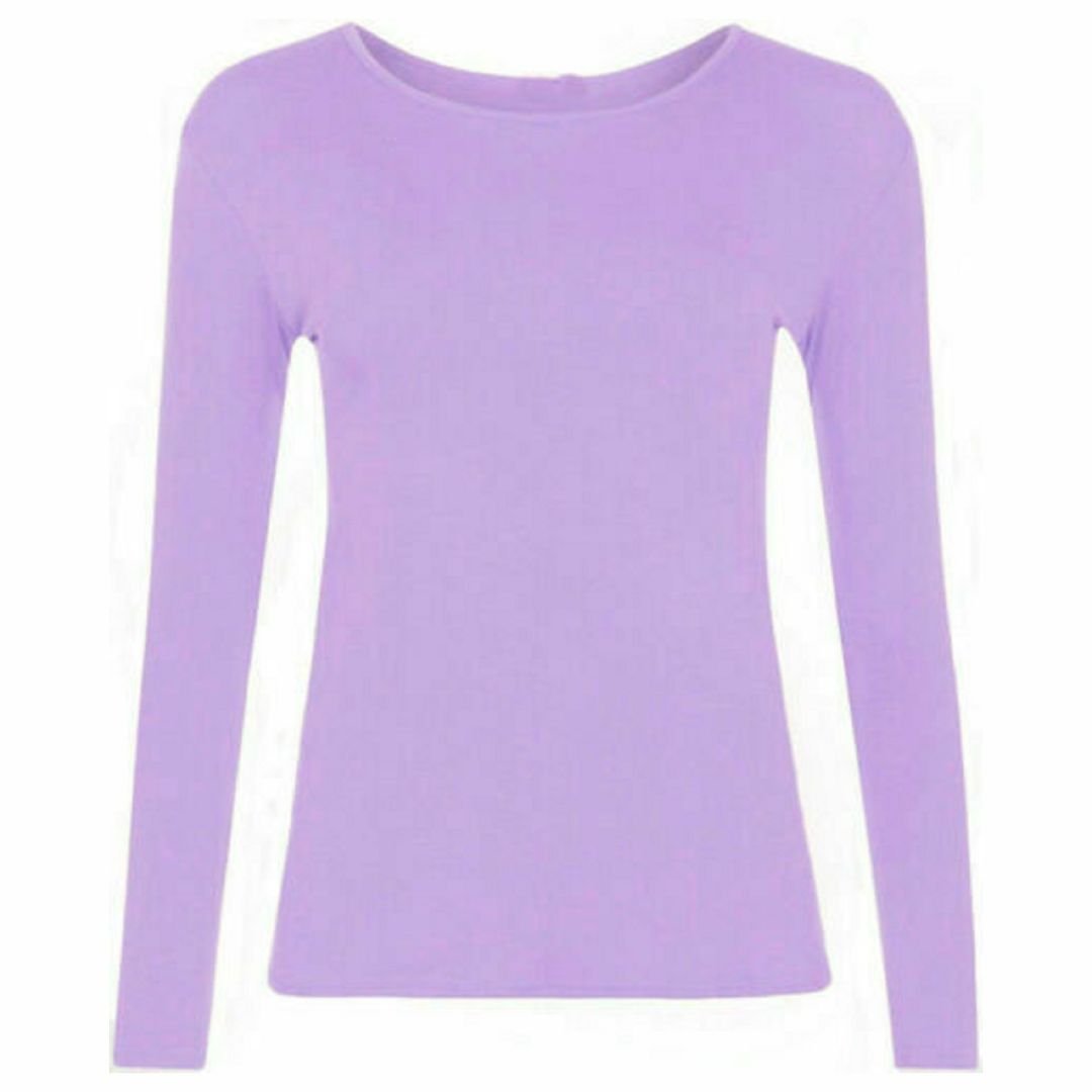 LUXE DIVA New Ladies Long Sleeve Round Neck T-Shirt Top Size 8-26 - LUXE DIVALUXE DIVA New Ladies Long Sleeve Round Neck T-Shirt Top Size 8-26T shirtsLUXE DIVALUXE DIVALSRNTshirtLilacSMLUXE DIVA New Ladies Long Sleeve Round Neck T-Shirt Top Size 8-268-10Lilac