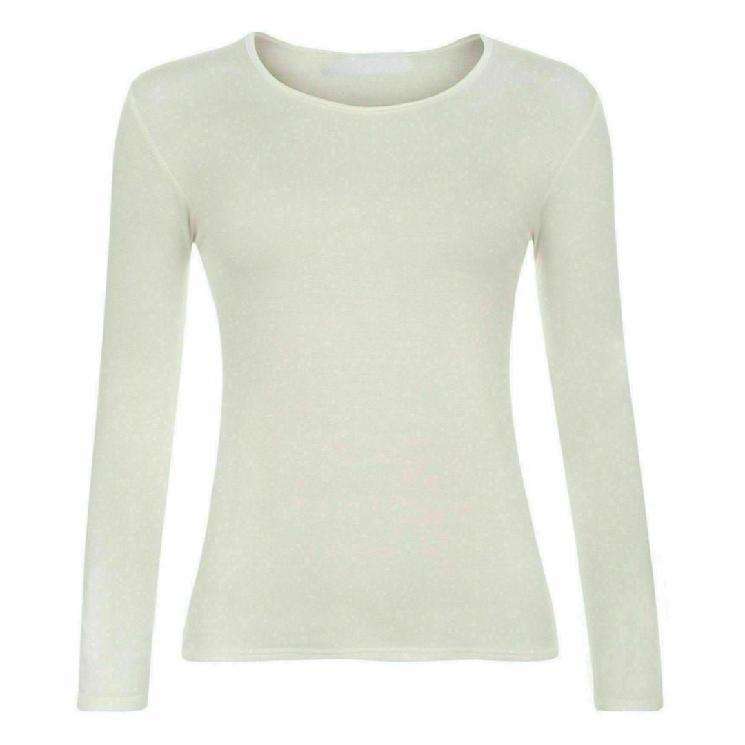 LUXE DIVA New Ladies Long Sleeve Round Neck T-Shirt Top Size 8-26 - LUXE DIVALUXE DIVA New Ladies Long Sleeve Round Neck T-Shirt Top Size 8-26T shirtsLUXE DIVALUXE DIVALSRNTshirtCreamSMLUXE DIVA New Ladies Long Sleeve Round Neck T-Shirt Top Size 8-268-10cream