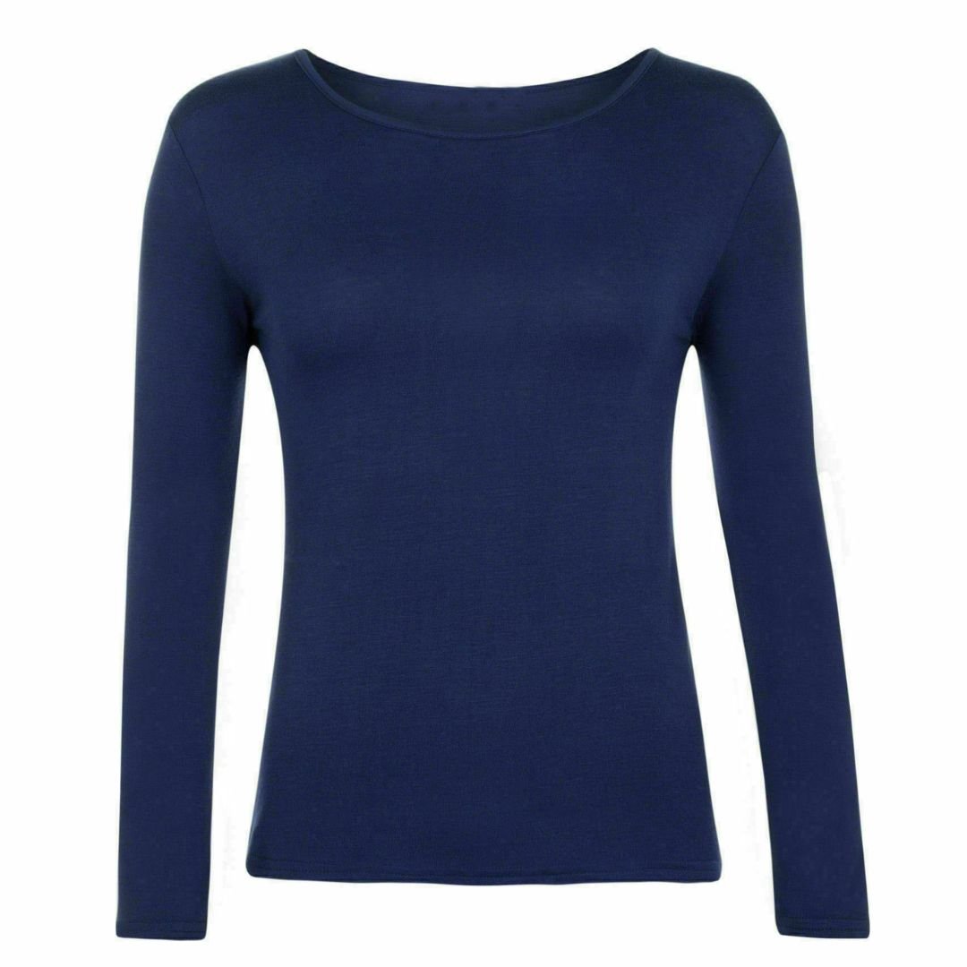 LUXE DIVA New Ladies Long Sleeve Round Neck T-Shirt Top Size 8-26 - LUXE DIVALUXE DIVA New Ladies Long Sleeve Round Neck T-Shirt Top Size 8-26T shirtsLUXE DIVALUXE DIVALSRNTshirtNavySMLUXE DIVA New Ladies Long Sleeve Round Neck T-Shirt Top Size 8-268-10Navy
