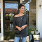 LUXE DIVA Off Shoulder Batwing Top - LUXE DIVALUXE DIVA Off Shoulder Batwing TopLUXE DIVA Off Shoulder Batwing TopLUXE DIVALUXE DIVALSBatWingTopCharSMLUXE DIVA Off Shoulder Batwing Top8-10Charcoal