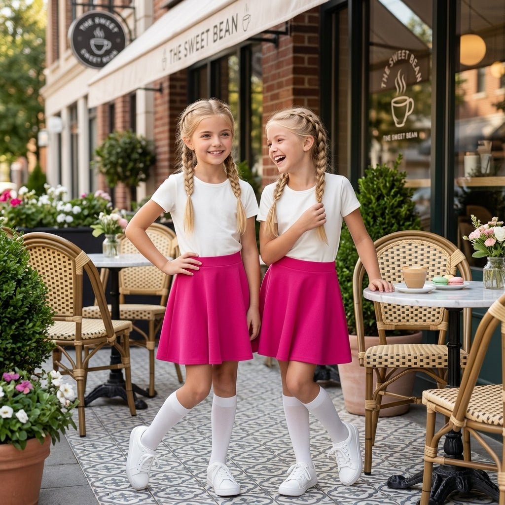 LUXE DIVA Pack of 2 Skater Skirt - LUXE DIVALUXE DIVA Pack of 2 Skater SkirtLUXE DIVA Pack of 2 Skater SkirtLUXE DIVALUXE DIVAPx2KidSkaterSkirtCerise5-6LUXE DIVA Pack of 2 Skater Skirt5-6 YearsPACK F 2 CERISE