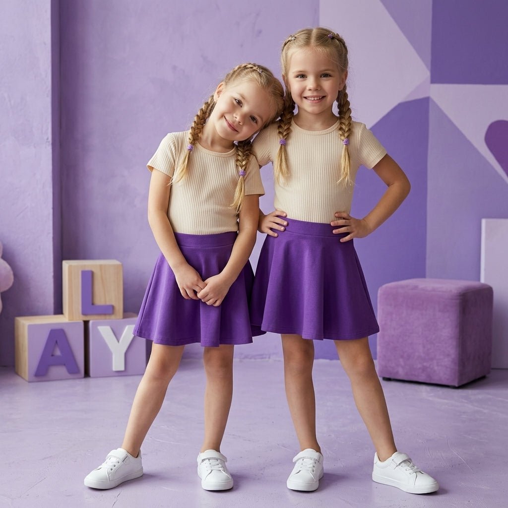 LUXE DIVA Pack of 2 Skater Skirt - LUXE DIVALUXE DIVA Pack of 2 Skater SkirtLUXE DIVA Pack of 2 Skater SkirtLUXE DIVALUXE DIVAPx2KidSkaterSkirtPurple5-6LUXE DIVA Pack of 2 Skater Skirt5-6 Yearspack of 2 purple