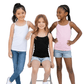 LUXE DIVA Pack of 3 Spaghetti Strap Tank Tops for Girls - LUXE DIVALUXE DIVA Pack of 3 Spaghetti Strap Tank Tops for GirlsPack Of 3LUXE DIVALUXE DIVAFitCamiVestWhite-black-baby Pink5-6LUXE DIVA Pack of 3 Spaghetti Strap Tank Tops for Girls5-6 YearsWhite-black-baby Pink