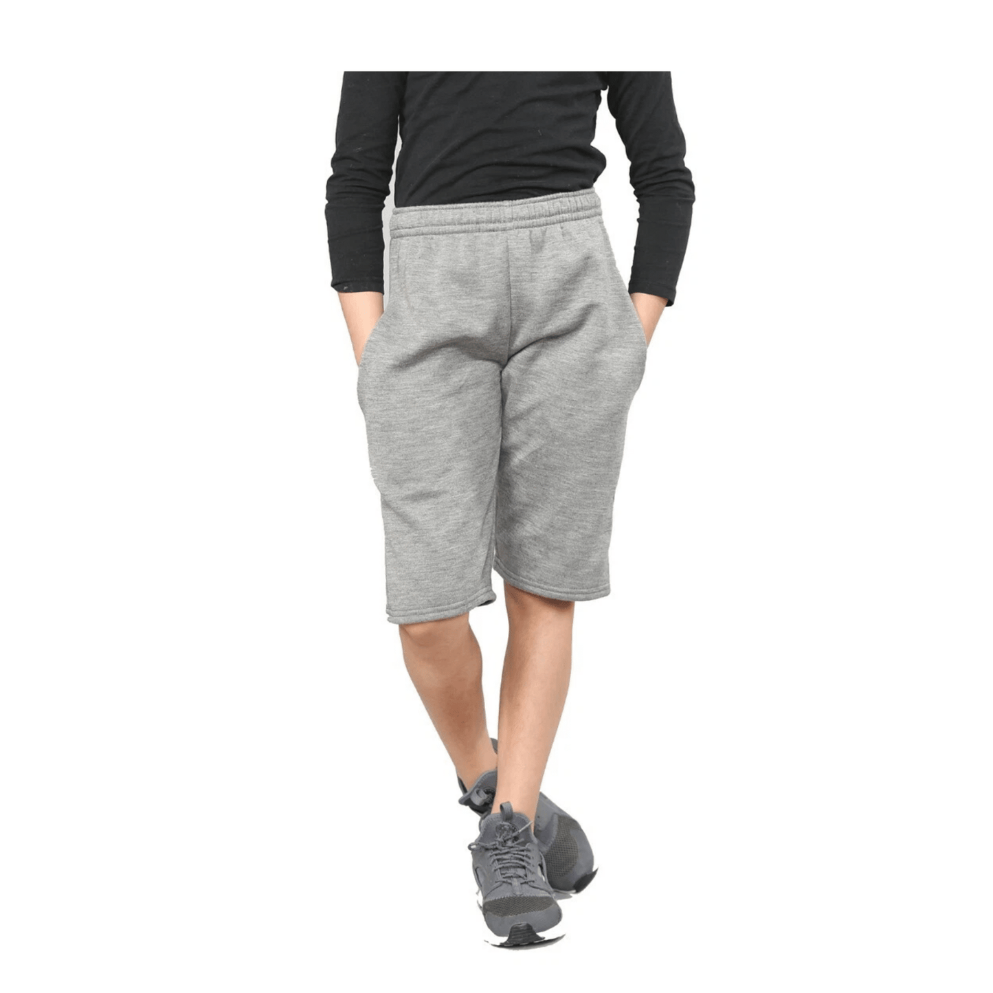 LUXE DIVA Unisex Kids PE School Sports Shorts with Pockets – Boys Girls Fleece Gym Running Football Cycling Shorts with Drawstring – Indoor Outdoor Summer Athletic - LUXE DIVALUXE DIVA Unisex Kids PE School Sports Shorts with Pockets – Boys Girls Fleece Gym Running Football Cycling Shorts with Drawstring – Indoor Outdoor Summer AthleticUniform ShortLUXE DIVALUXE DIVAFleeceShortBlk3-5LUXE DIVA Unisex Kids PE School Sports Shorts with Pockets – Boys Girls Fleece Gym Running Football Cycling Shorts