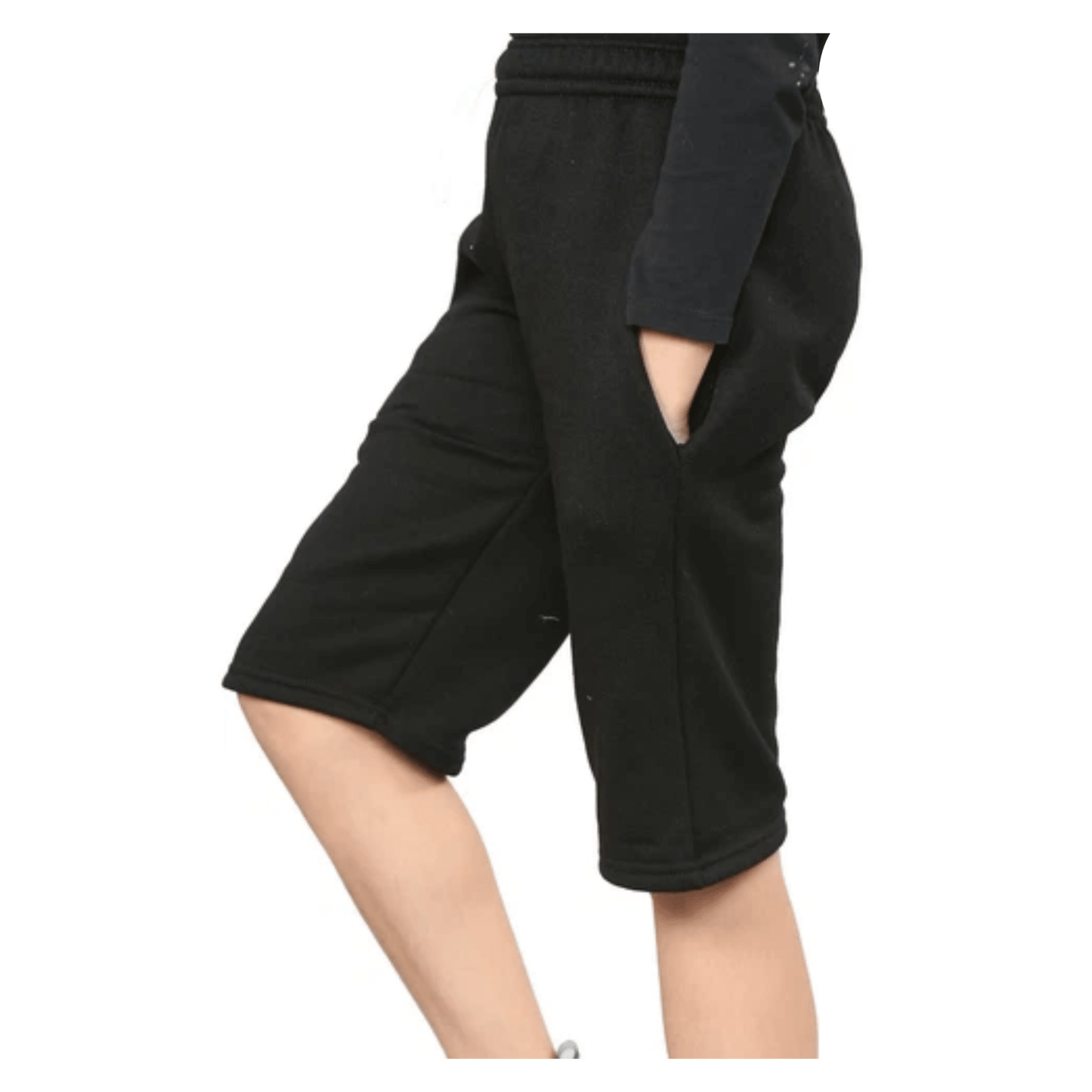 LUXE DIVA Unisex Kids PE School Sports Shorts with Pockets – Boys Girls Fleece Gym Running Football Cycling Shorts with Drawstring – Indoor Outdoor Summer Athletic - LUXE DIVALUXE DIVA Unisex Kids PE School Sports Shorts with Pockets – Boys Girls Fleece Gym Running Football Cycling Shorts with Drawstring – Indoor Outdoor Summer AthleticUniform ShortLUXE DIVALUXE DIVAFleeceShortBlk3-5LUXE DIVA Unisex Kids PE School Sports Shorts with Pockets – Boys Girls Fleece Gym Running Football Cycling Shorts