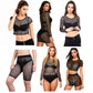 LUXE DIVA women Ladies Fishnet Crop Tops ,Minidress Cycling Shorts & Hotpant - LUXE DIVALUXE DIVA women Ladies Fishnet Crop Tops ,Minidress Cycling Shorts & HotpantCrop TopLUXE DIVALUXE DIVASSFishNetCropTopBlkSMLUXE DIVA women Ladies Fishnet Crop Tops ,Minidress Cycling Shorts & Hotpant8 - 10Fishnet Short Sleeve Crop Top