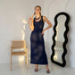 Luxe Diva Women Racerback Maxi Dress - LUXE DIVALuxe Diva Women Racerback Maxi DressWomen Racerback Maxi DressLUXE DIVALUXE DIVASLRBMaxiDresNavySMLuxe Diva Women Racerback Maxi DressSMNavy