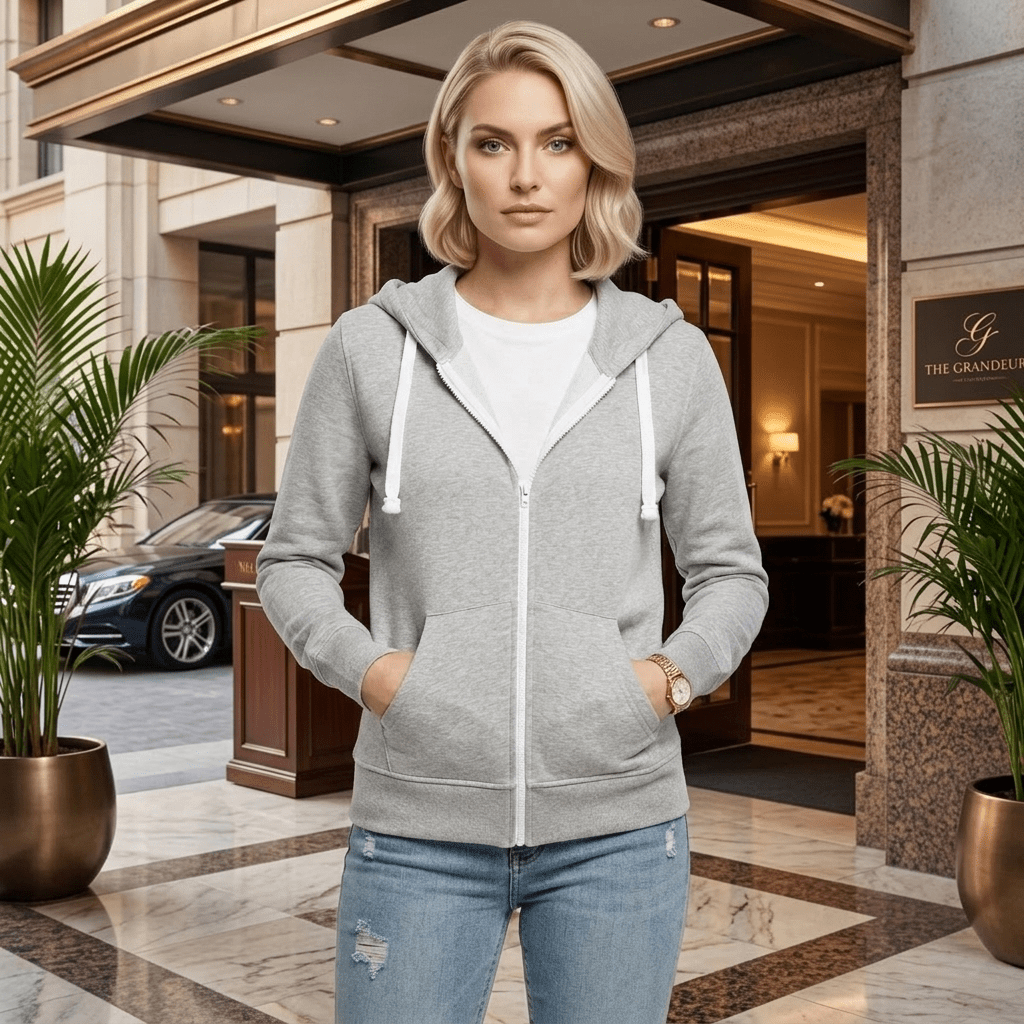 LUXE DIVA Women's Fleece Zip Hoodie Hooded Sweatshirt Jacket UK S-5XL - LUXE DIVALUXE DIVA Women's Fleece Zip Hoodie Hooded Sweatshirt Jacket UK S-5XLHoodieLUXE DIVALUXE DIVALDWoZipHodiGreySLUXE DIVA Women's Fleece Zip Hoodie Hooded Sweatshirt Jacket UK S-5XLSGrey