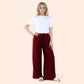 LUXE DIVA Womens Ladies Wide Leg Drawstring Palazzo Bottom Trouser Pant - LUXE DIVALUXE DIVA Womens Ladies Wide Leg Drawstring Palazzo Bottom Trouser PantLADIES WIDE LEG DRAWSTRING PLAZZOLUXE DIVALUXE DIVAPopcornPlazzoWineSMLUXE DIVA Womens Ladies Wide Leg Drawstring Palazzo Bottom Trouser Pant8 - 10wine