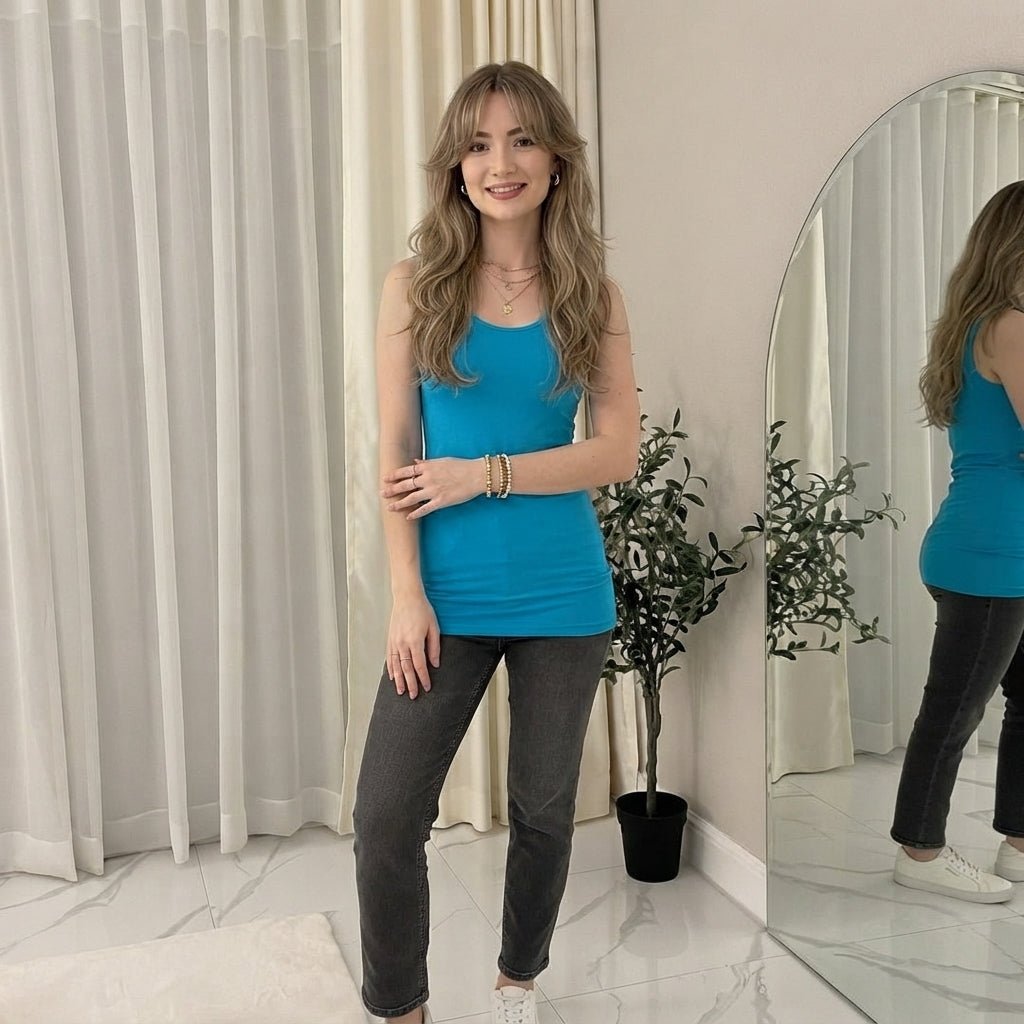 LUXE DIVA Women's Long Racerback Bodycon Vest Top Fitted Sleeveless Muscle Tank for Gym, Yoga, Fitness & Casual Wear Sizes 8-26 - LUXE DIVALUXE DIVA Women's Long Racerback Bodycon Vest Top Fitted Sleeveless Muscle Tank for Gym, Yoga, Fitness & Casual Wear Sizes 8-26Racerback Bodycon VestLUXE DIVALUXE DIVAWmenRacerBackTpTealLUXE DIVA Women's Long Racerback Bodycon Vest Top Fitted Sleeveless Muscle Tank for Gym, Yoga, Fitness & Casual Wear Sizes 8-268-10teal