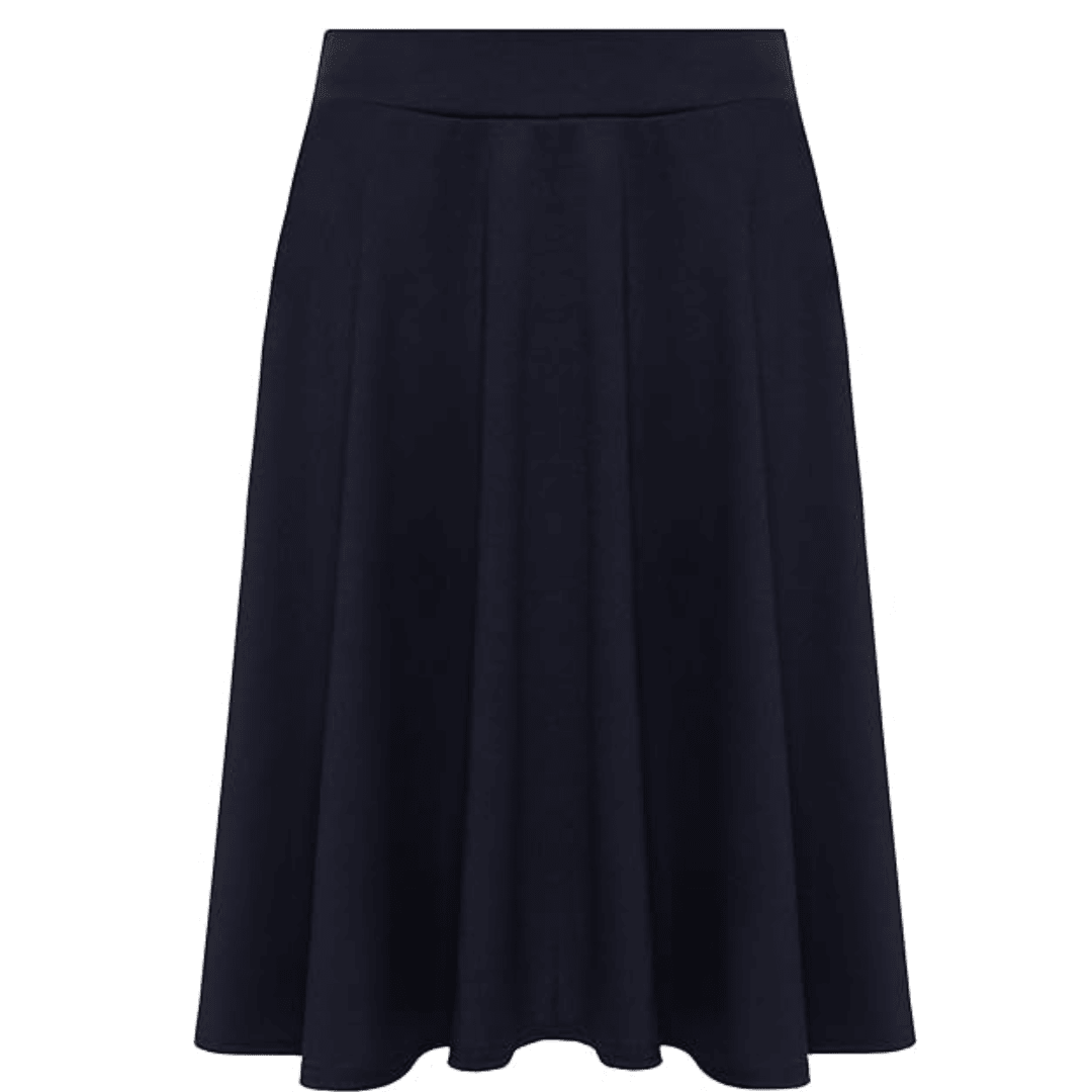 LUXE DIVA Women’s Plus Size Flared Skirt - LUXE DIVALUXE DIVA Women’s Plus Size Flared SkirtSkirtLUXE DIVALUXE DIVAKneeSktrSkrtNavy14LUXE DIVA Women’s Plus Size Flared Skirt14Navy