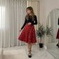LUXE DIVA Women’s Plus Size Flared Skirt - LUXE DIVALUXE DIVA Women’s Plus Size Flared SkirtSkirtLUXE DIVALUXE DIVAKneeSktrSkrtTarRed14LUXE DIVA Women’s Plus Size Flared Skirt14Tartan Red