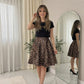 LUXE DIVA Women’s Plus Size Flared Skirt - LUXE DIVALUXE DIVA Women’s Plus Size Flared SkirtSkirtLUXE DIVALUXE DIVAKneeSktrSkrtBrownLeop14LUXE DIVA Women’s Plus Size Flared Skirt14Brown Leopard
